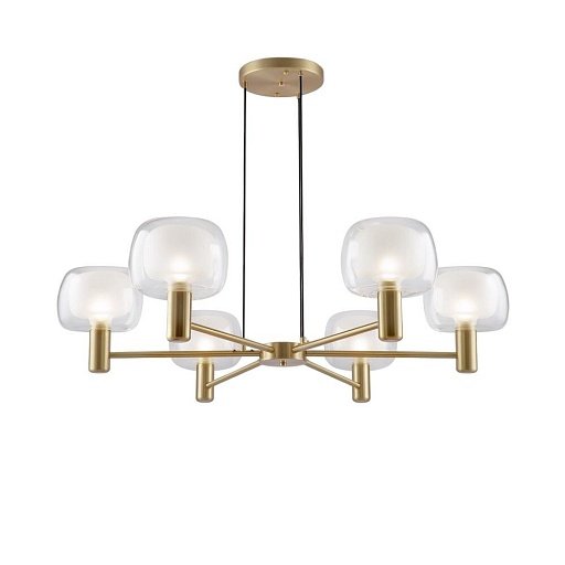 Люстра подвесная Maytoni Vision E14 360 Вт 30 кв.м (MOD411PL-06G)