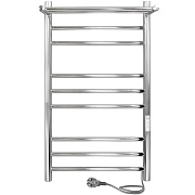 Полотенцесушитель электрический Indigo Line Trinity с полкой 800х432 мм 115 Вт с терморегулятором хром Полотенцесушитель электрический Indigo Line Trinity с полкой 800х432 мм 115 Вт с терморегулятором хром