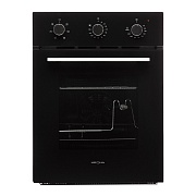 Духовой шкаф электрический встраиваемый Krona Corrente 45 BL 447 мм черный