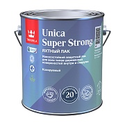 Лак алкидно-уретановый яхтный Tikkurila Unica Super Strong основа EP бесцветный 2,7 л полуматовый