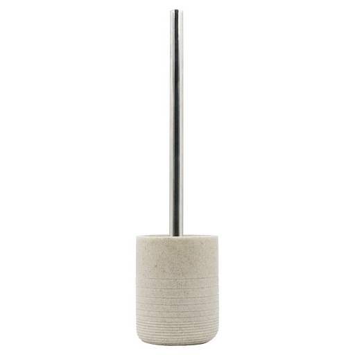 Ершик для унитаза Master House Sand напольный полирезин бежевый (75365)