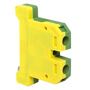 Колодка клеммная винтовая EKF PROxima 10 кв.мм желто-зеленая (40 шт.) (plc-ek-10/63)