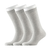 Носки мужские Hesler гребенная пряжа 44-46 серые (3 пары)