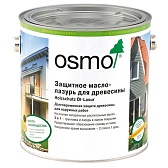 Масло-лазурь для дерева защитное Osmo Holzschuts Ol-Lasur 727 палисандр шелковисто-матовое 2,5 л Масло-лазурь для дерева защитное Osmo Holzschuts Ol-Lasur 727 палисандр шелковисто-матовое 2,5 л