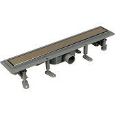 Лоток душевой Terma Light Стайл с комбинированным затвором 800х60 мм d40/50 мм решетка из нержавеющей стали (34127) Лоток душевой Terma Light Стайл с комбинированным затвором 800х60 мм d40/50 мм решетка из нержавеющей стали (34127)