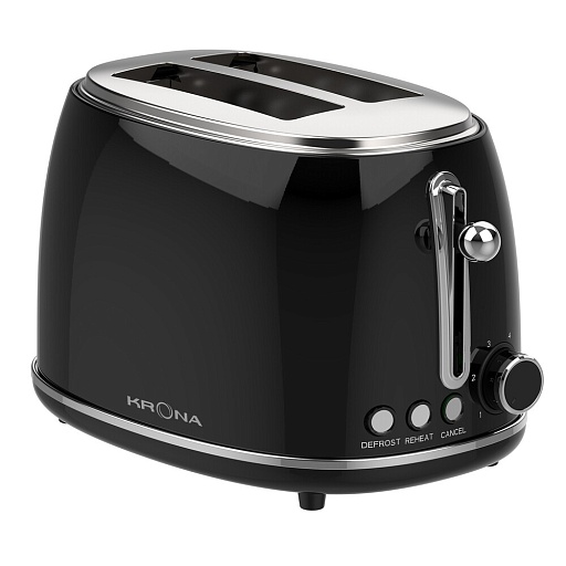 Тостер Krona Stahl Black KRTO03 черный Тостер Krona Stahl Black KRTO03 черный