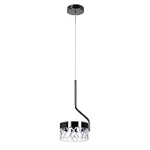 Светильник светодиодный подвесной Arte Lamp Mosaic 4000К 12 Вт 4 кв.м черный IP20 (A2094SP-1BK) Светильник светодиодный подвесной Arte Lamp Mosaic 4000К 12 Вт 4 кв.м черный IP20 (A2094SP-1BK)