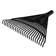 Грабли веерные Сибртех (61708) стальные для уборки листьев и травы 24 зуба с ребрами жесткости