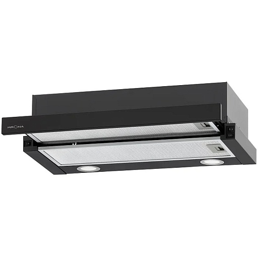 Кухонная вытяжка встраиваемая Krona Kamilla 60 см черная (КА-00007308)