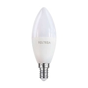 Лампа умная Voltega Wi-Fi bulbs светодиодная диммируемая E14 5 Вт теплый/холодный 2700-6500 К IP20 свеча