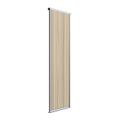 Дверь-купе 883x2552 мм ясень шимо светлый/серебро Elegant Дверь-купе 883x2552 мм ясень шимо светлый/серебро Elegant