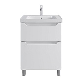 Комплект тумба с раковиной Sanstar Lanciano 60 см напольная белая (303.1-1.5.1.К) Комплект тумба с раковиной Sanstar Lanciano 60 см напольная белая (303.1-1.5.1.К)