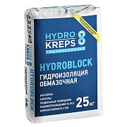 Гидроизоляция цементная Крепс HydroBlock тонкослойная бесшовная 25 кг