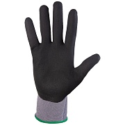Перчатки полиэстеровые с микронитриловым покрытием Jeta Safety серые 9 (L) Перчатки полиэстеровые с микронитриловым покрытием Jeta Safety серые 9 (L)
