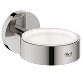 Держатель для стакана/мыльницы/дозатора Grohe Essentials на шуруп металл/пластик хром (40369001) Держатель для стакана/мыльницы/дозатора Grohe Essentials на шуруп металл/пластик хром (40369001)