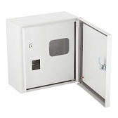 Щит учетно-распределительный навесной EKF Basic ЩУ-1/1-1 металлический IP54 310х300х160 мм 6 модулей с окном для снятия показаний счетчика Щит учетно-распределительный навесной EKF Basic ЩУ-1/1-1 металлический IP54 310х300х160 мм 6 модулей с окном для снятия показаний счетчика