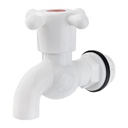 Кран шаровой 1/2 MasterProf пластиковый мини (ДС.060081)