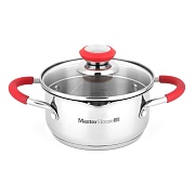 Кастрюля Master House Rosse 1,5 л нержавеющая сталь (75039)