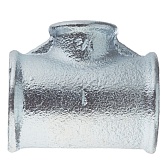 Тройник переходный Gebo (130-25V) 1 ВР(г) х 1/2 ВР(г) х 1 ВР(г) чугунный оцинкованный Тройник переходный Gebo (130-25V) 1 ВР(г) х 1/2 ВР(г) х 1 ВР(г) чугунный оцинкованный