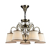 Люстра подвесная Maytoni Vintage E14 200 Вт 15 кв.м (ARM420-05-R)