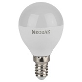 Лампа светодиодная Kodak E14 3000К 11 Вт 990 Лм 170-265 В шар матовая
