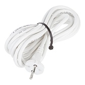 Шнур сетевой с вилкой 5 м ПВС-ВП 2х0,75 кв.мм 10 А Партнер-Электро белый (ЦБ-00013567/4521) Шнур сетевой с вилкой 5 м ПВС-ВП 2х0,75 кв.мм 10 А Партнер-Электро белый (ЦБ-00013567/4521)