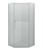Душевое ограждение ERLIT ER10109V-С1 88,5х88,5х200 см пятиугольник прозрачное стекло 6мм профиль хром Душевое ограждение ERLIT ER10109V-С1 88,5х88,5х200 см пятиугольник прозрачное стекло 6мм профиль хром