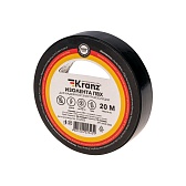 Изолента Kranz ПВХ черная 15 мм 20 м Изолента Kranz ПВХ черная 15 мм 20 м