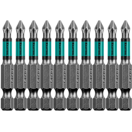 Бита Kraftool OPTIMUM (26122-1-50-10) PH1 магнитная 50 мм (10 шт.)