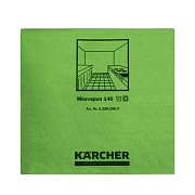 Салфетка из микроволокна 38х38 см Karcher Microspun (10 шт.) зеленая