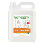 Средство Synergetic 5 в 1 для сантехники грейпфрут и апельсин 5 л Средство Synergetic 5 в 1 для сантехники грейпфрут и апельсин 5 л