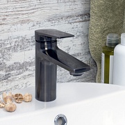 Смеситель для раковины WasserKraft Wiese графит однорычажный (8403)