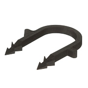 Скоба-фиксатор для крепления металлополимерных труб (100 шт.) (FT) Скоба-фиксатор для крепления металлополимерных труб (100 шт.) (FT)