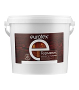 Герметик шовный для дерева Eurotex орех 6 кг