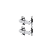 Петля мебельная накладная для углового шкафа Samet с доводчиком 90° металл 97х63х36 мм (2 шт.)