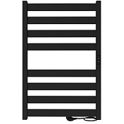 Полотенцесушитель электрический Indigo Oktava Slim 5 800х530 мм 90 Вт с терморегулятором черный муар