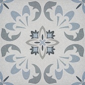 Керамогранит ProGres Majolica серый светлый декор 450х450х8 мм (6 шт.=1,215 кв.м)