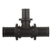 Тройник Rehau (11600661001) 32 х 25 х 32 мм надвижной пластиковый Тройник Rehau (11600661001) 32 х 25 х 32 мм надвижной пластиковый