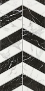 Плитка облицовочная Lavelly Eterno Motivo Accento черно-белая 598x298x8,5 мм (8 шт.=1,425 кв.м)