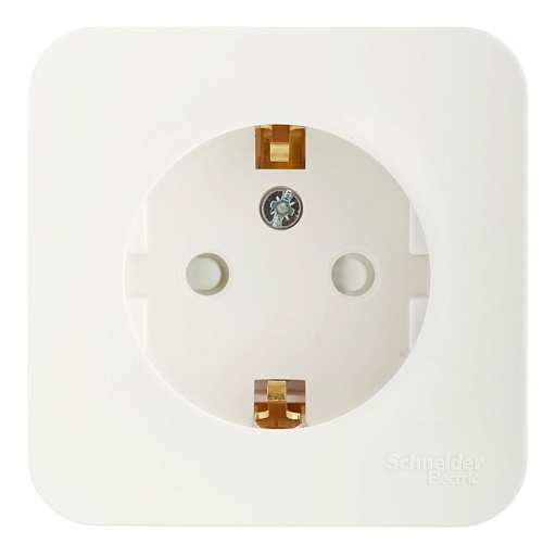 Розетка Schneider Electric Blanca BLNRA011112 открытая установка молочная с заземлением IP20 со шторками Розетка Schneider Electric Blanca BLNRA011112 открытая установка молочная с заземлением IP20 со шторками