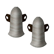 Угол наружный Ideal Классик 55 мм дуб пепельный S-профиль (2 шт.)