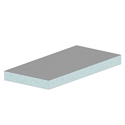Плита теплоизоляционная Teplofom+ 1250х600х100 мм с двухсторонним полимерцементным слоем (5 шт.)