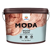 Краска фасадная по дереву Eskaro Moda Wood Aqua акриловая база А белая 9 л Краска фасадная по дереву Eskaro Moda Wood Aqua акриловая база А белая 9 л