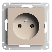 Розетка Systeme Electric AtlasDesign встраиваемая песочная (ATN001241)