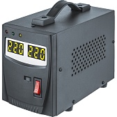 Стабилизатор напряжения Navigator NVR-RF1 однофазный 220 В 0,5 кВА релейный переносной Стабилизатор напряжения Navigator NVR-RF1 однофазный 220 В 0,5 кВА релейный переносной