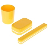 Набор аксессуаров дорожный Полимербыт 3 предмета пластик