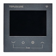 Терморегулятор электронный для теплого пола Теплолюкс Pontus Space Wi Fi черный с поддержкой Wi-Fi Терморегулятор электронный для теплого пола Теплолюкс Pontus Space Wi Fi черный с поддержкой Wi-Fi