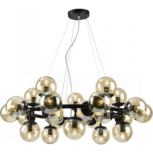 Люстра потолочная Arte Lamp Bolla E14 1500 Вт 40 кв.м (A1664SP-25BK)