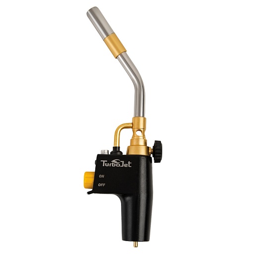 Горелка для газовых баллонов Turbojet TJ757-M с пьезоподжигом и регулятором