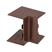 Угол внутренний для кабель-канала EKF 40х25 мм темное дерево (4 шт.) (ibd-40-25x4)